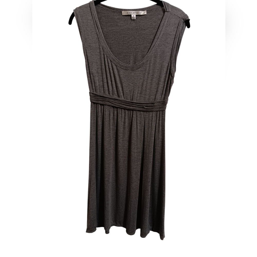 Gray Sleeveless Dress